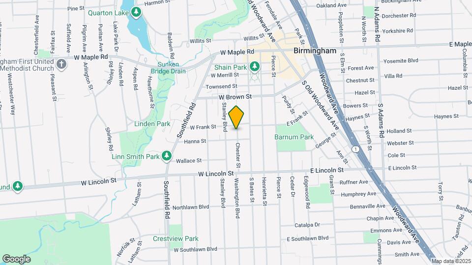 758 Chester St Map and Location Details