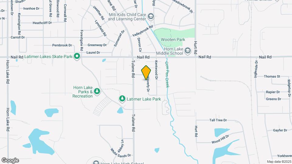 5895 Waverly Dr Map and Location Details