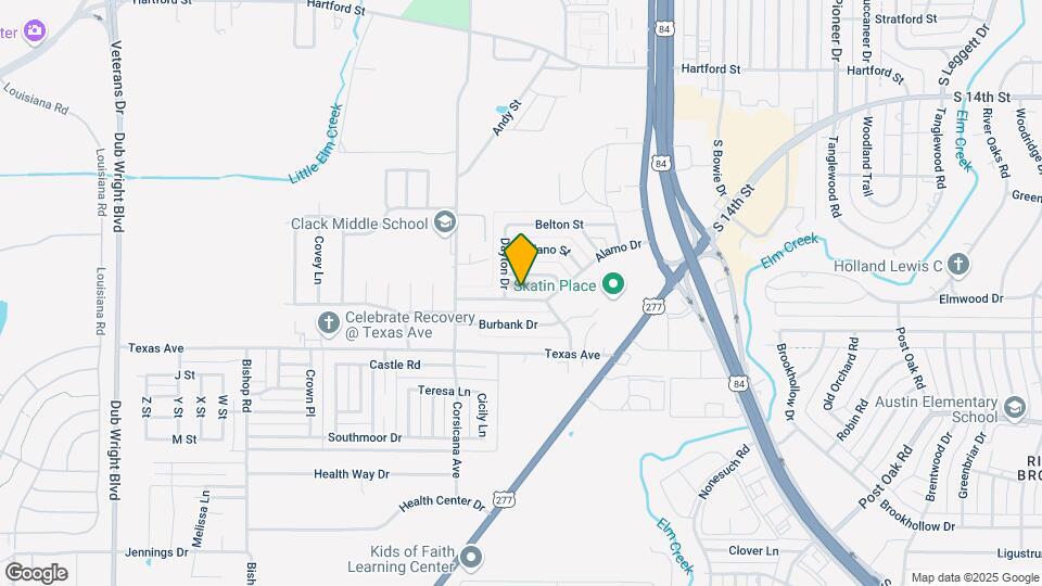 5302 Alamo Dr Map and Location Details