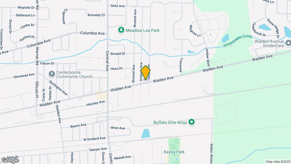 3704 Walden Ave, Unit C Map and Location Details