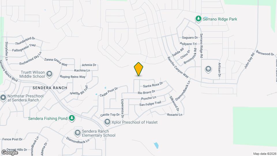 856 San Miguel Trail Map and Location Details