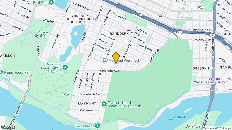 1125 Sumpter St Map and Location Details