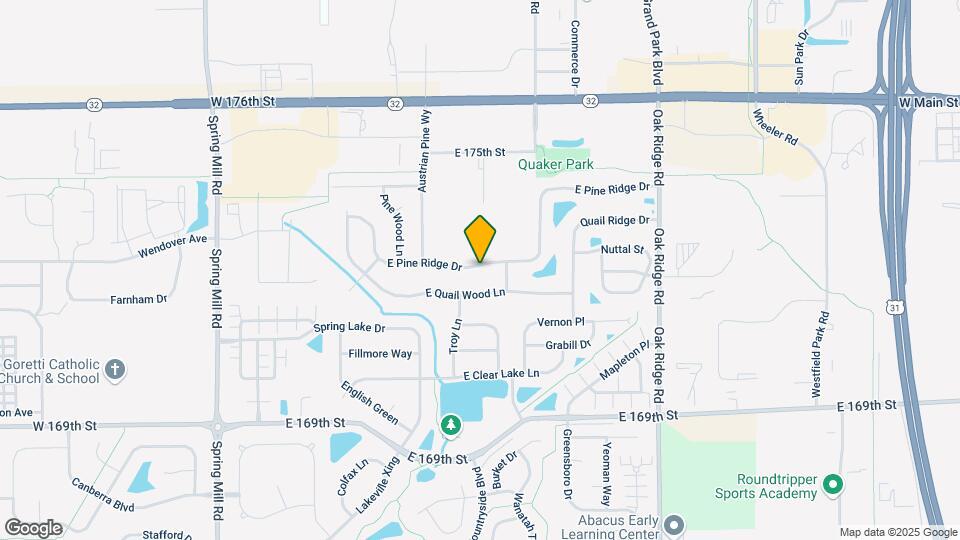 265 E Pine Ridge Dr Map and Location Details