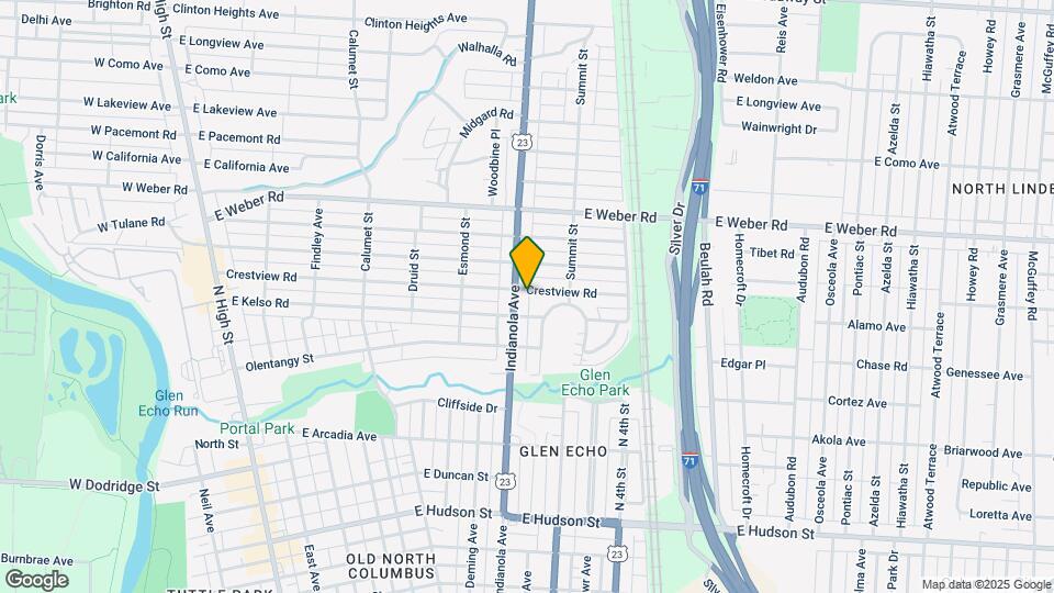 433 Crestview Rd Map and Location Details