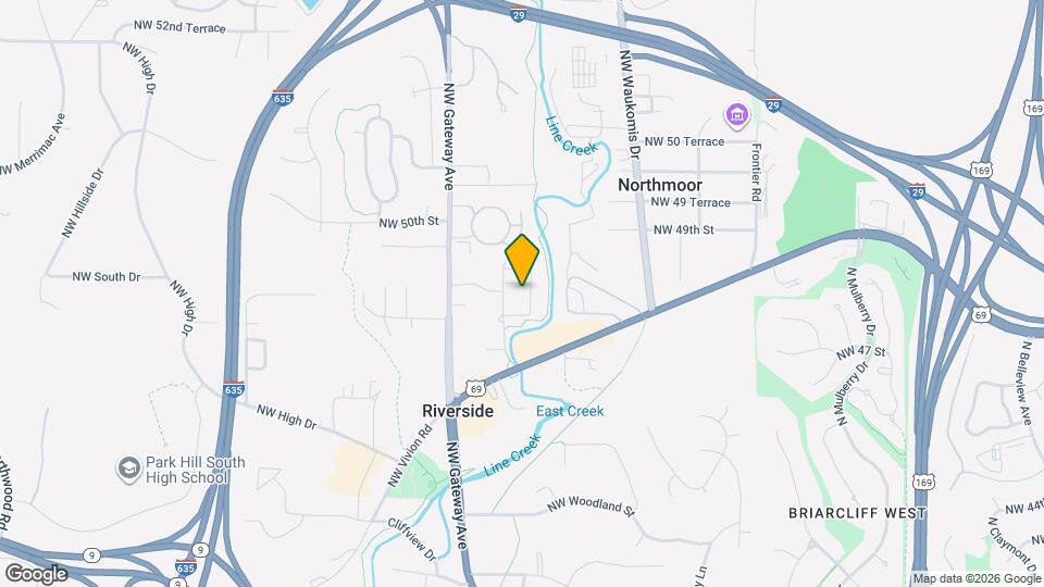 4822 NW Homestead Terrace Map and Location Details