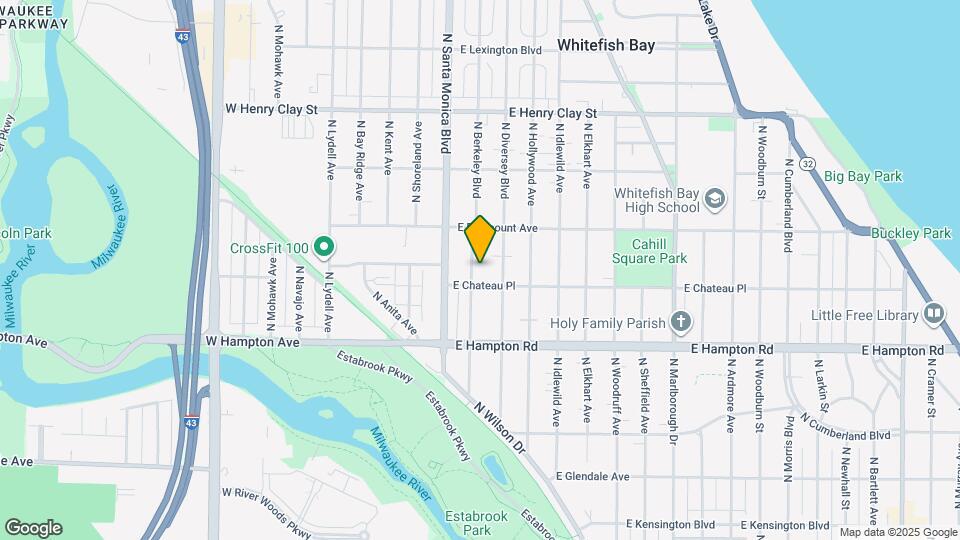 4918 N Berkeley Blvd Map and Location Details