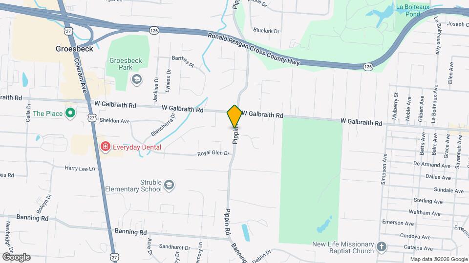 8045 Pippin Rd, Unit C2 Mapa y Detalles de la Ubicación