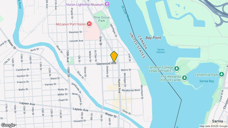 516 Glenwood Ave Map and Location Details