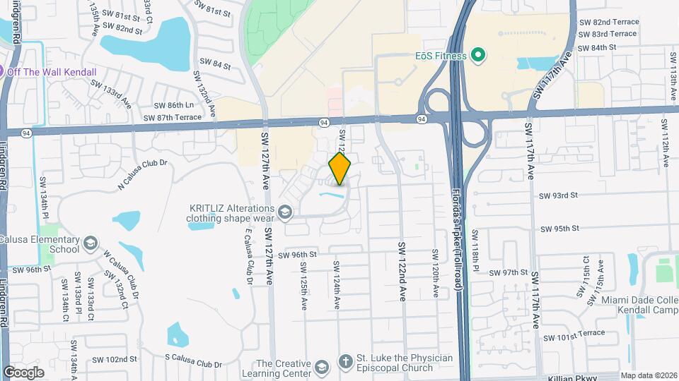 9140 SW 123rd Ct, Unit 201 Map and Location Details