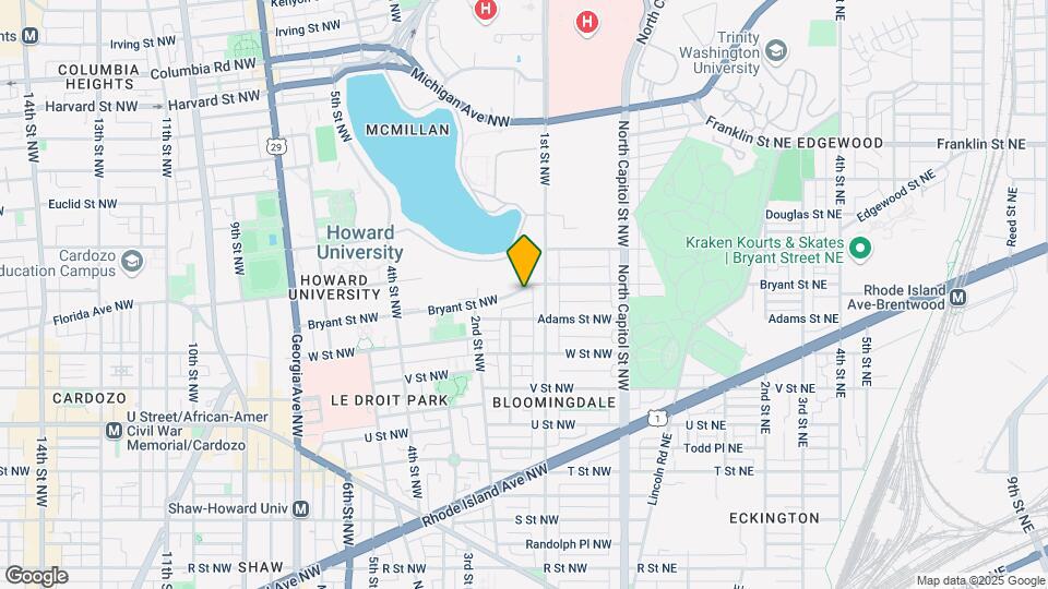 122 Bryant St NW Map and Location Details