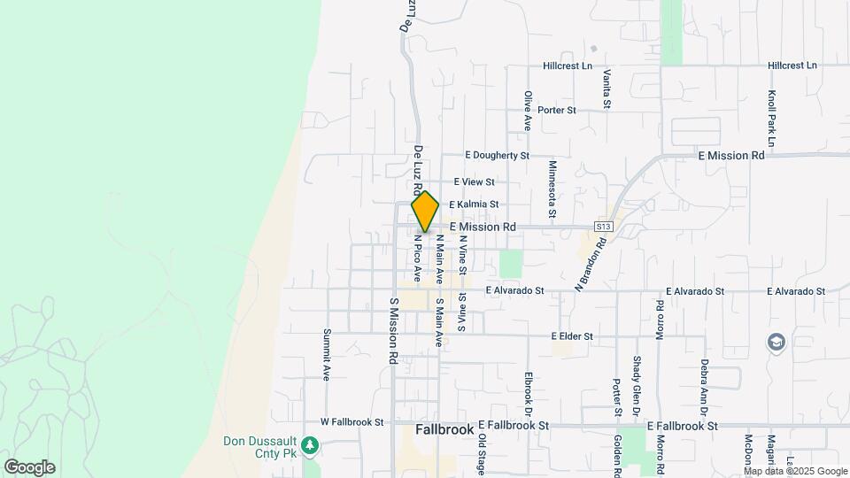 315 N Pico Ave, Unit 315 N. Pico Mapa y Detalles de la Ubicación