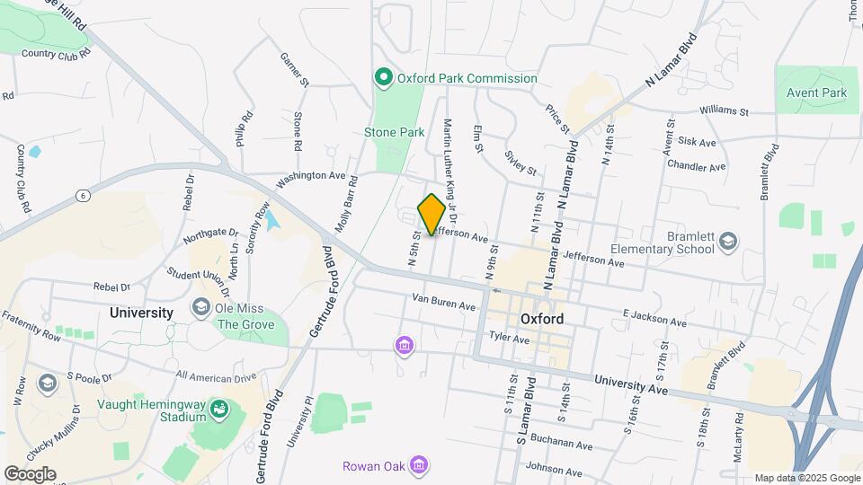 213 N 6th St Map and Location Details