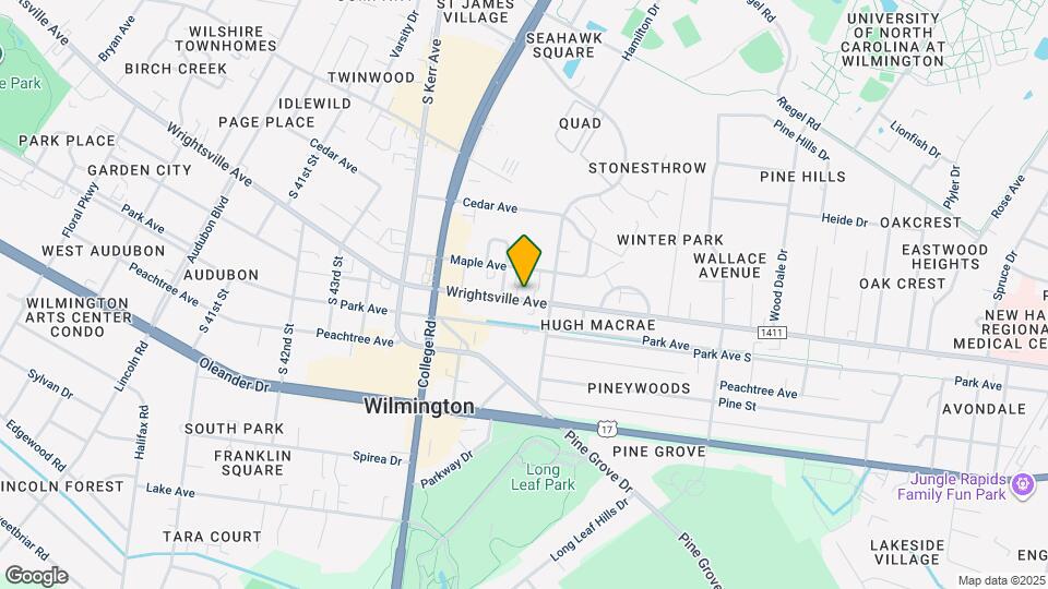 4807 Wrightsville Ave Map and Location Details