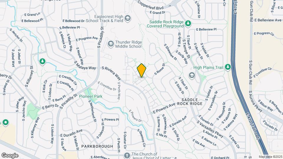 21969 E Crestline Ln Map and Location Details