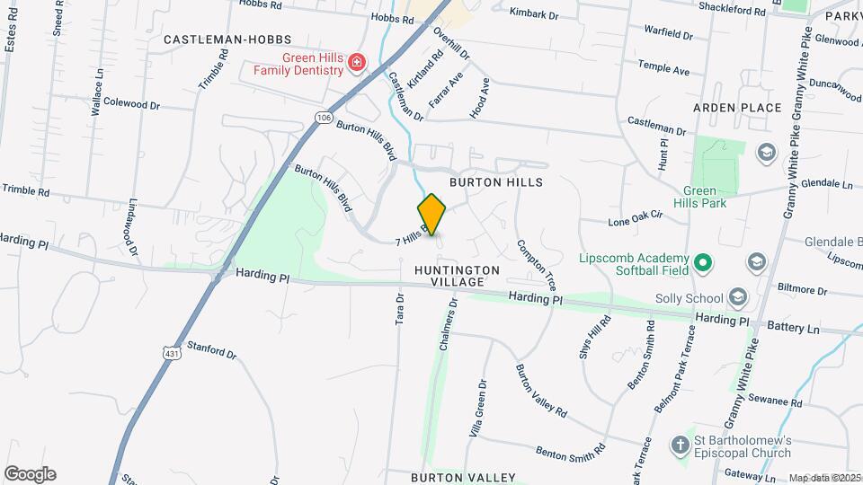210 Ashlawn Ct Map and Location Details