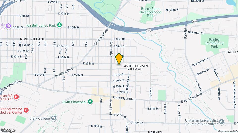 2805 Fairmount Ave Map and Location Details
