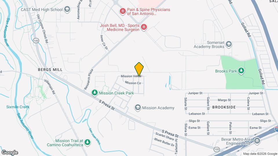 8823 mission Map and Location Details