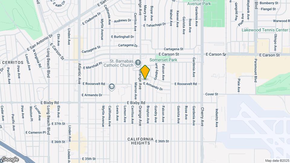 1235 E Armando Dr Map and Location Details
