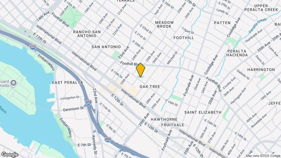 Oak Park Apartments Map and Location Details