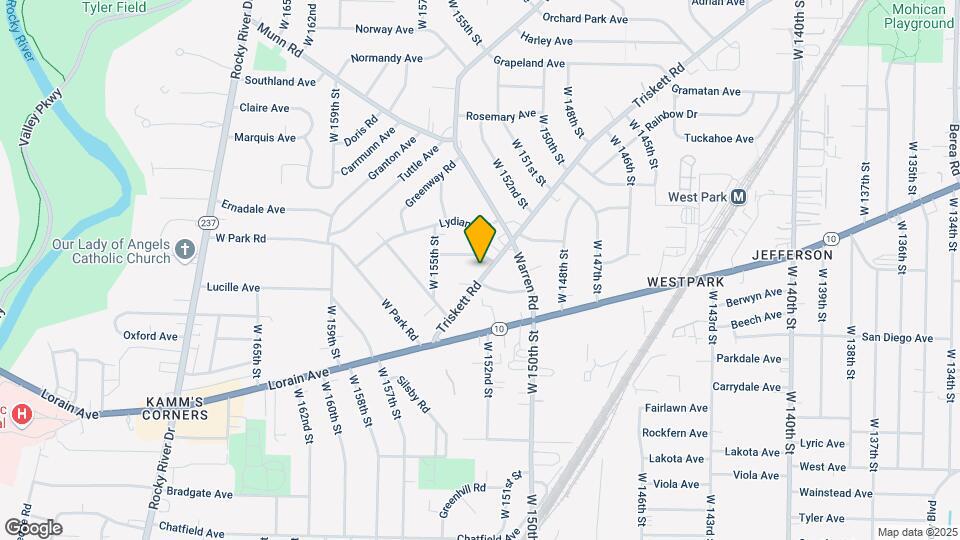 15278 Triskett Rd Map and Location Details