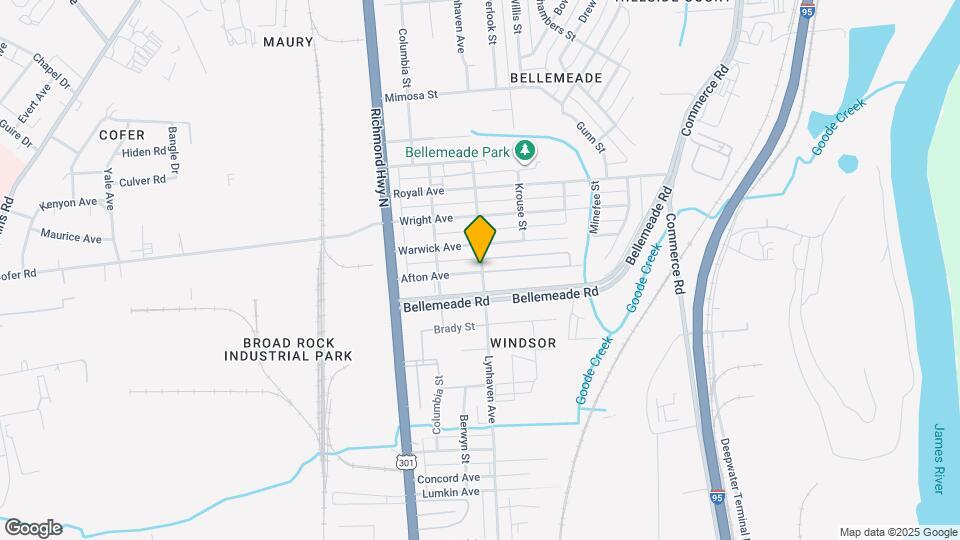 2401 Afton Ave Map and Location Details