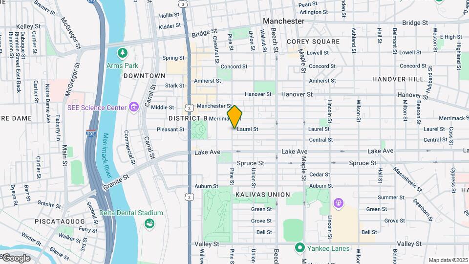 303 Pine St Map and Location Details
