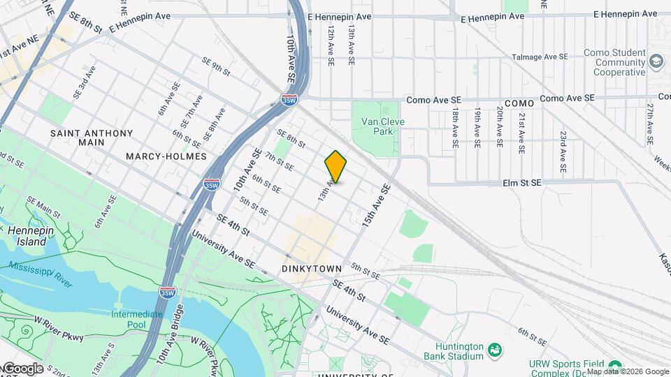 1307 7th St SE Mapa y Detalles de la Ubicación