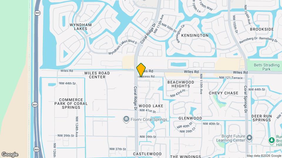 11665 NW 45th St Map and Location Details