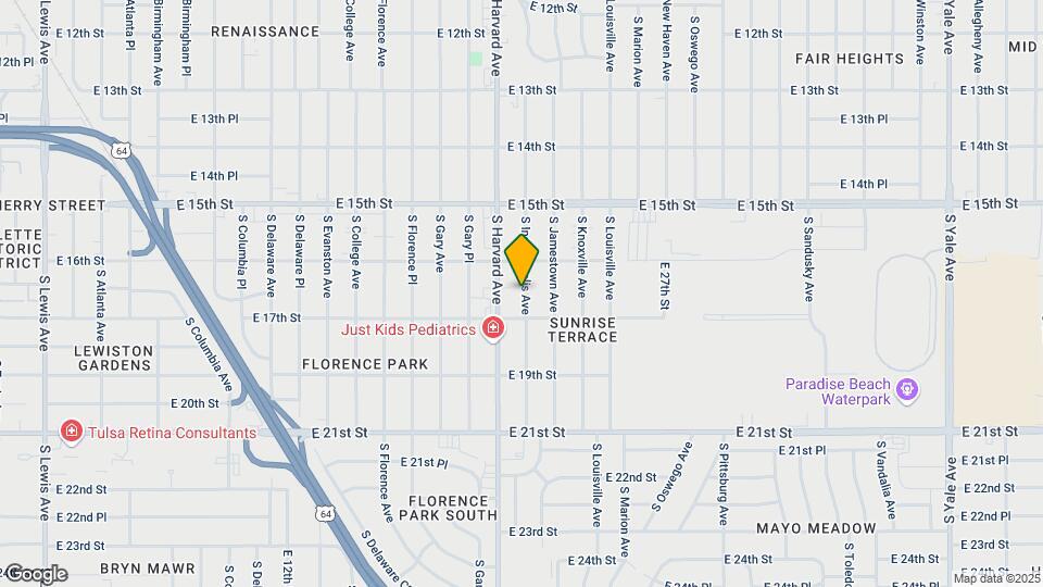 1628 S Indianapolis Ave Map and Location Details