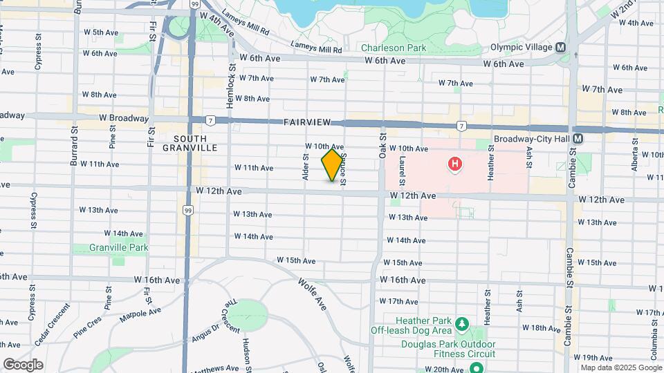 1125 12th Ave Map and Location Details