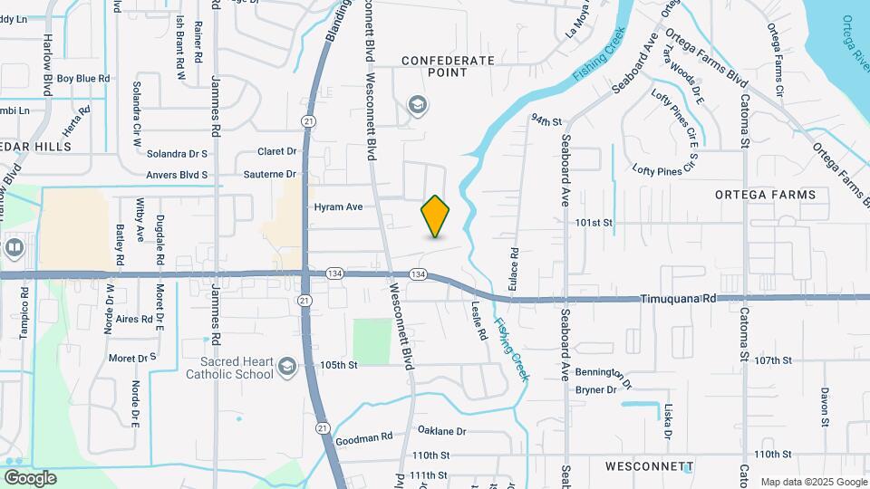 5941 Creekside Crossing Dr Map and Location Details