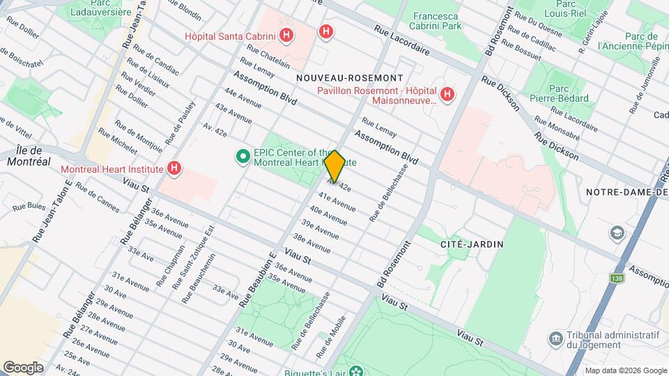 6430 42E Av Map and Location Details