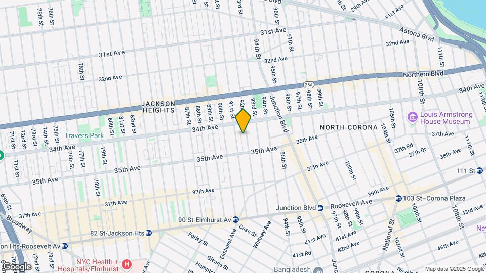3432 92nd St Map and Location Details