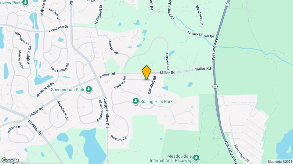 3403 Green Pastures Ln Map and Location Details