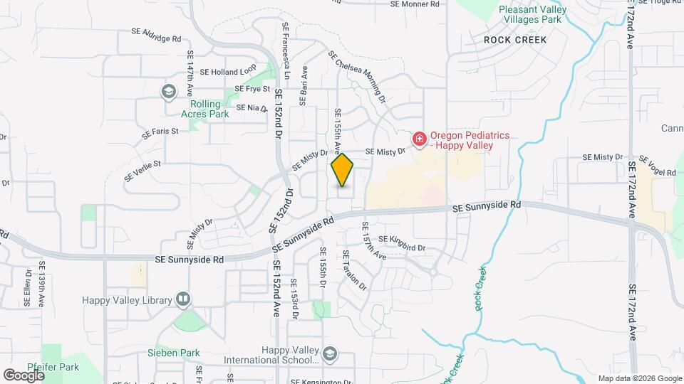 12996 SE 155th Ave Mapa y Detalles de la Ubicación