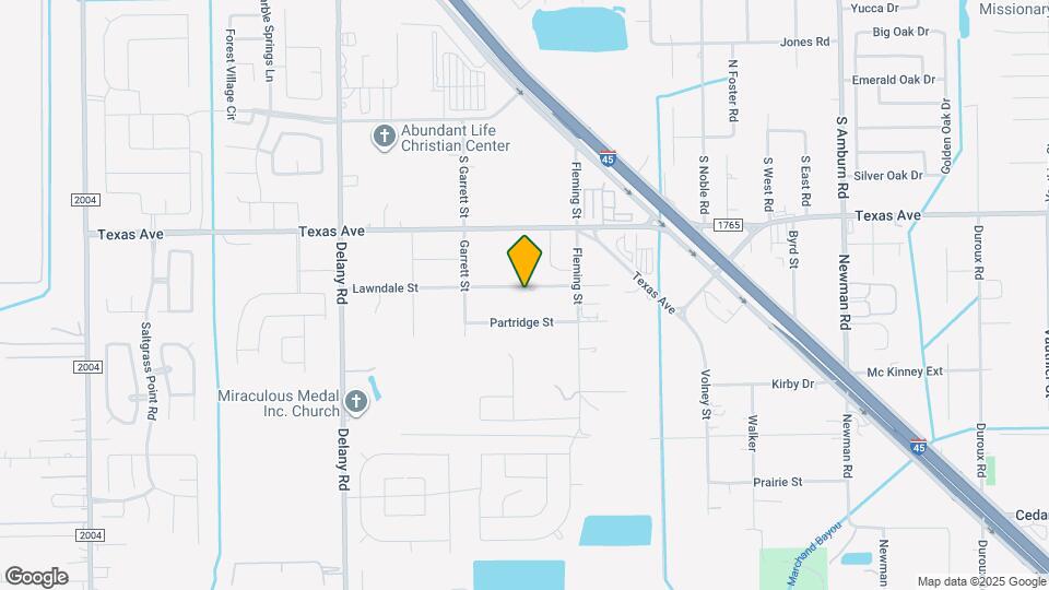 4817 Lawndale St Map and Location Details