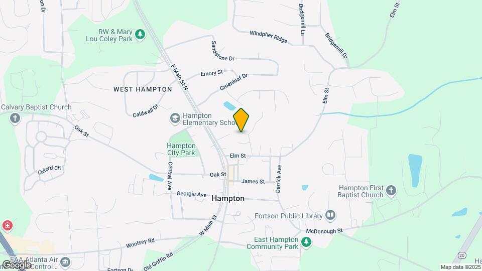 2018 Elm Grove Ln Mapa y Detalles de la Ubicación