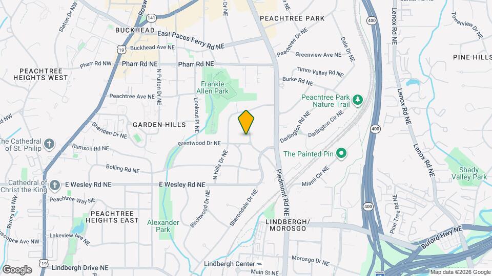 2836 Alpine Rd NE Map and Location Details