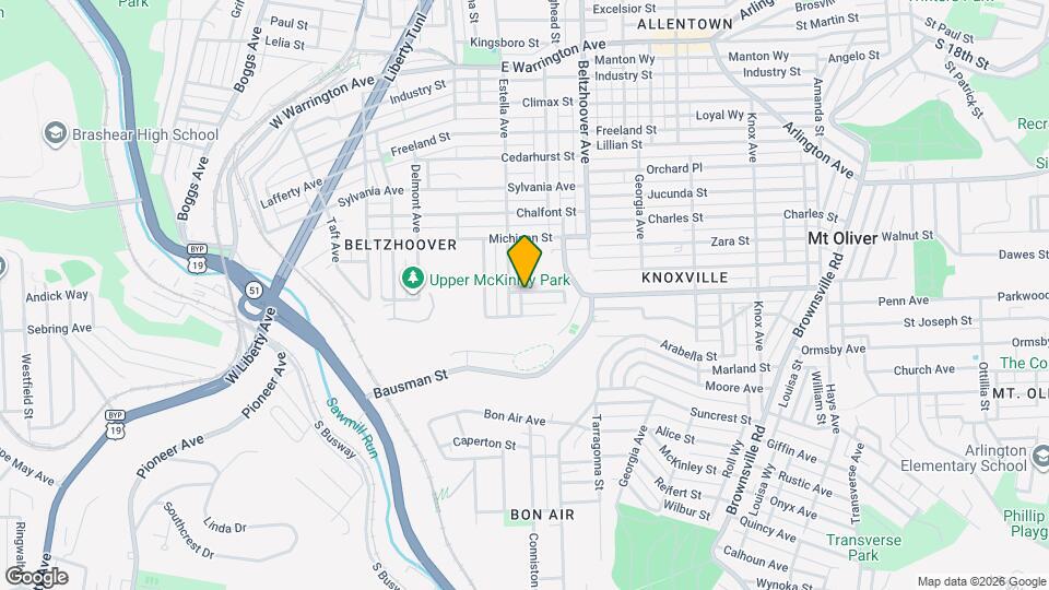 412 Althea St Mapa y Detalles de la Ubicación