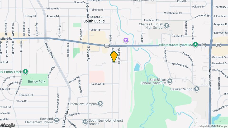1561 Maywood Rd Map and Location Details