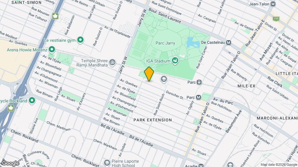 7847 Durocher Rue Map and Location Details