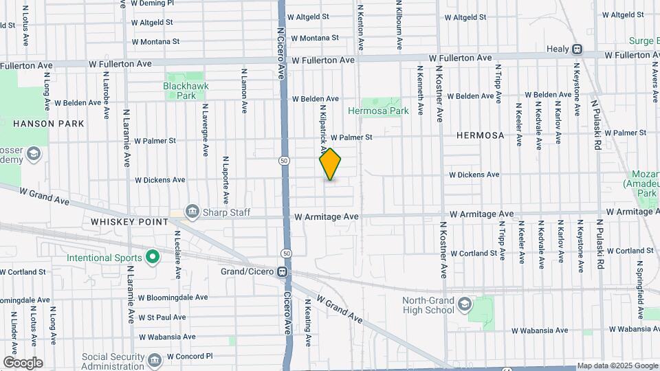 2049 N Kilpatrick Ave, Unit GDN Map and Location Details