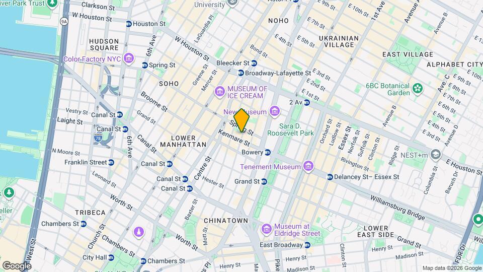 199 Mott St Map and Location Details