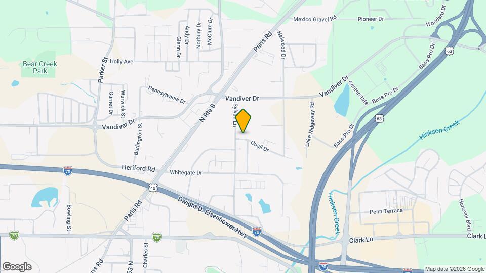 2417 Quail Dr, Unit B Mapa y Detalles de la Ubicación