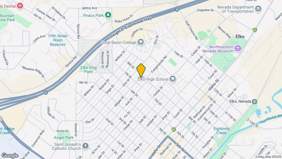 756 1/2 Maple St Map and Location Details