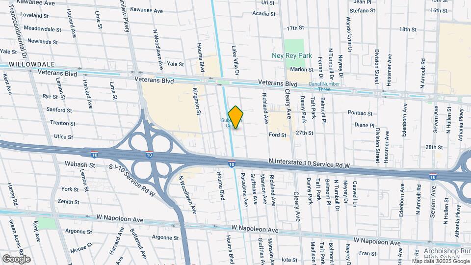 4113 Trenton St Map and Location Details