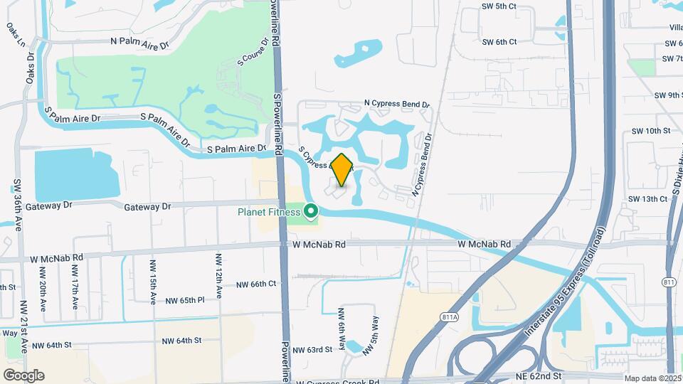 2312 S Cypress Bend Dr Map and Location Details