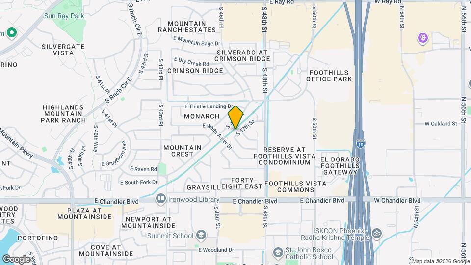 15034 S 47th St Map and Location Details