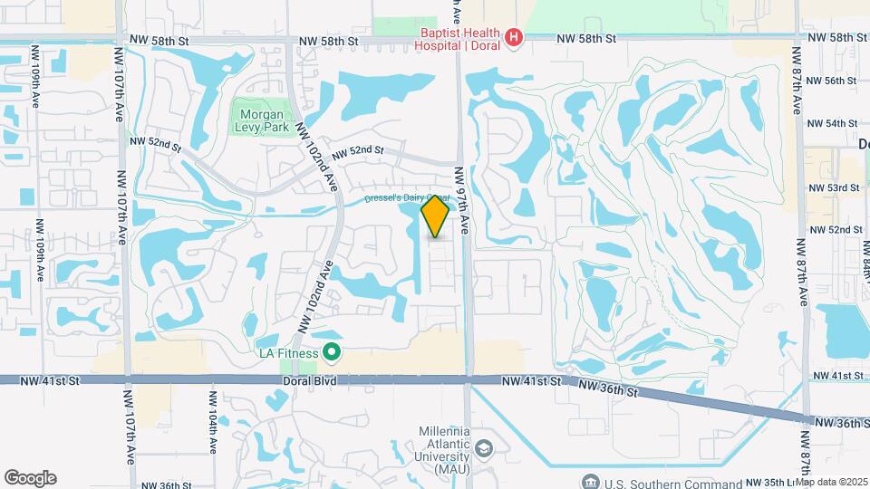 9766 NW 48th Terrace Map and Location Details