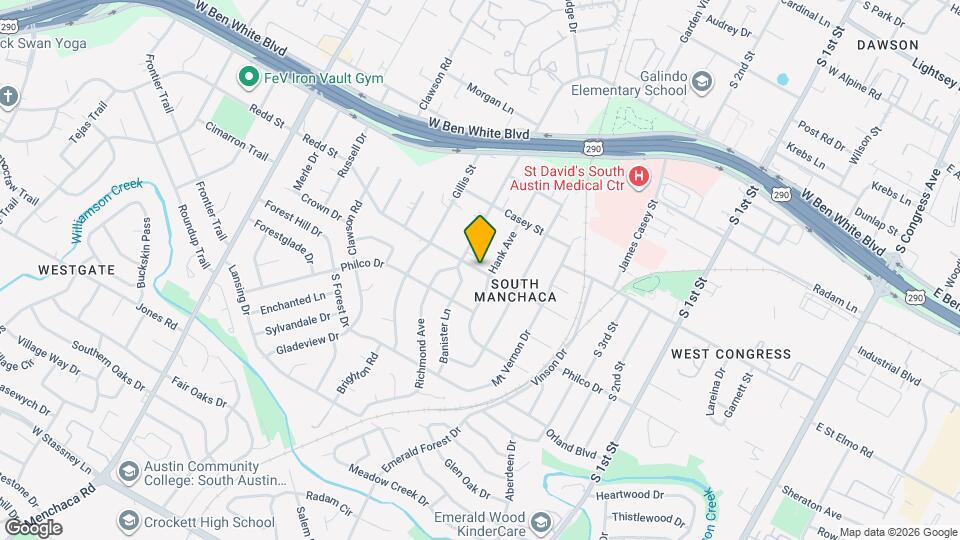 1204 Redd St Map and Location Details